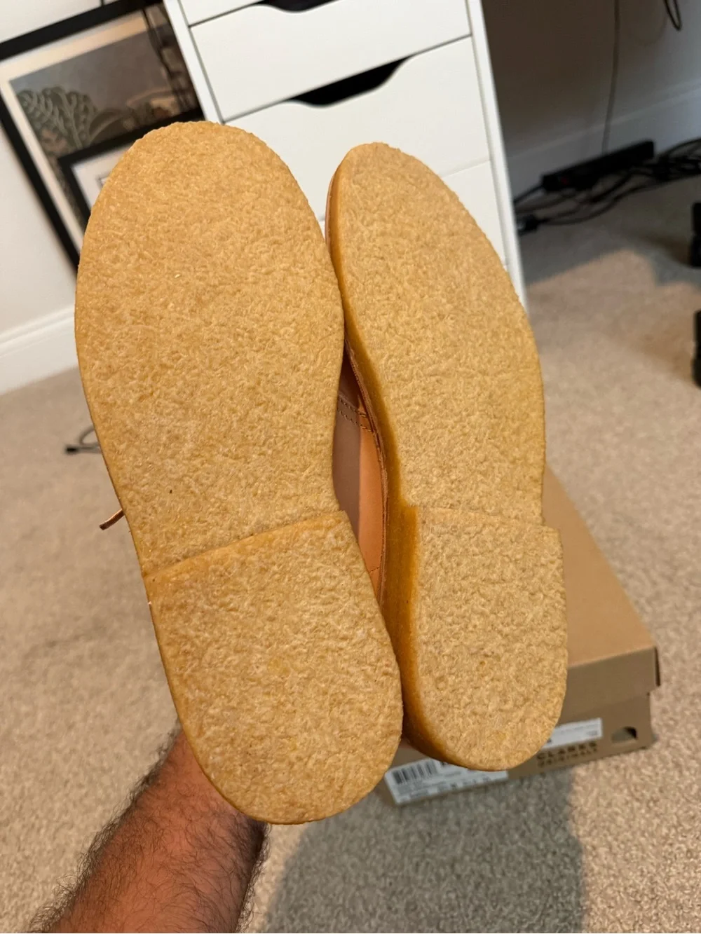 Men’s Clarks Desert Boots - Vegetable Tan Leather